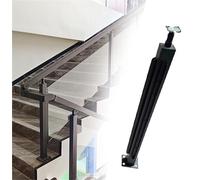 304 Stainless Steel Glass Railing Post, 1pc | Reinforced base, 270° spindles, versatile for stairs & decks.(B-corner H100cm)