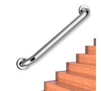 304 Stainless Steel Grab Bar, 4ft Wall-Mounted Safety Rail, Non-Slip Hand Support for Bathtub, Shower & Toilet - Sturdy, Rust-Resistant, Safe Bathroom Aid
