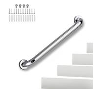 304 Stainless Steel Grab Bar - Wall Mount Handrail for Steps, Sturdy Indoor/Outdoor Safety Railing, Non-Slip Support for Home and Bathroom Use