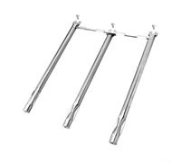 304 Stainless Steel Grill Burner Replacement for Weber E-310 E-320 E-330 S-310 S-320 S-330, for Spirit II GS4 300 Series with Front Control, Includes Crossover Tube, OEM 69787