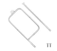 304 Stainless Steel Grill Tube Burner for Weber Q300 Q320 Q3000 Q3200 Models, Provides Even Flame and Seamless Fit for Gas Grills (A)