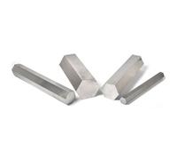 304 Stainless Steel Hex Bar Length 200mm Metal Solid Hexagon Rod Opposite Side Length 5mm-20mm 1Pcs(5mmx200mm)