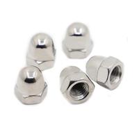 304 Stainless Steel Hex Cap Nut Domed Nuts For Decrotive M3 M4 M5 M6 M8 M10 M12 M14 M16(M16 1pc)