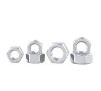 304 Stainless Steel Hex Nut Metric Standard Full Specification M2 M3 M4 M5 M6 M8 M10-M64 M68 Industrial Equipment Universal Fastener Anti Rust Fastener(M52(1pcs))