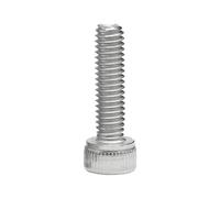304 Stainless Steel Hex Socket Bolt M2 M2.5 M3 M4 M5 M6 Metric Thread DIN912 Allen Screw Machine Metal Screws Hexagon Cap Bolts(Bolts Only,40MM_M2.5 (50PCS))