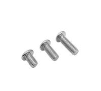 304 Stainless Steel Hex Socket Wafer Head Screws | Size: M4(20pc), M5(10pc), M6(10pc) usage: thin flush fasteners for metal/plastic assemblies(8mm,M6 10pcs)