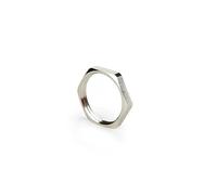 304 Stainless Steel Hex Thin Lock Nuts | M24x1.5mm S26H4 S30H5 5 pcs Usage Scenario: Construction Engineering Automobile Machinery(M24x1.5mm(S26 H4))