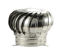 304 Stainless Steel Hood Unpowered Wind Balloon Roof Ventilator Factory Ventilator Diameter 110mm (Size : 11.5)