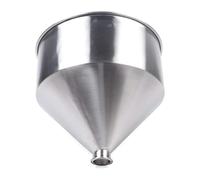 304 Stainless Steel Hopper, Liquid Paste Filling Hopper Filling Machine Hopper, 10-50L Heavy Duty Funnel for Liquid Filling Container, 64mm,10L