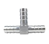 304 Stainless Steel Hose Barbed Tee Fitting(19mm)