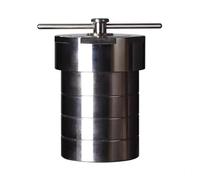 304 Stainless Steel Hydrothermal Synthesis Reactor - 10/15/50/100ml with PTFE Chamber for Safe and Efficient Testing(15mL)