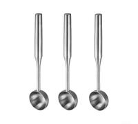 304 Stainless Steel Ice Cream Scoop 3-Pack Heavy Duty(Large 3pcs)