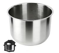 304 Stainless Steel Inner Pot for Ninja Foodi 8 Quart Accessories, Replacement Insert Liner for Ninja Foodi OL601 and OL701 Pressure Cookers, Dishwasher Safe