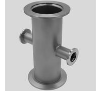 304 Stainless Steel ISO-KF Flange Vacuum Reducer Cross Fitting KF-50 to KF-40(KF-50 to KF-16)