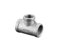 304 Stainless Steel Joint Inner Wire Direct tee Elbow 6 Minutes to 4 Minutes Variable Diameter Water Pipe Accessories(G3/4*G1/2 Three Direct Links)