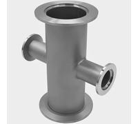 304 Stainless Steel KF-50 to KF-40 Reducer Cross Vacuum Fitting - ISO-KF Flange Adapter for High Vacuum Applications(KF-50 to KF-25)