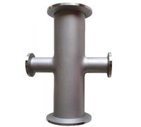 304 Stainless Steel KF-50 to KF-40 Reducer Cross Vacuum Fitting - ISO-KF Flange Adapter for High Vacuum Applications(KF-25 to KF-16)