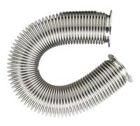 304 Stainless Steel KF50 Flexible Vacuum Hose Bellows Fitting - High Temperature & Erosion Resistant, 1PC(400mm)