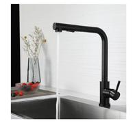 304 Stainless Steel Kitchen Faucet, Pull Down Kitchen Sink Tap, Hot & Cold Water Mixer, Kitchen and Bathroom Sink Faucet, Telescopic Design, Durable & Stylish,A