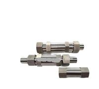 304 Stainless Steel, Loose Type One-Way Check Valve High Pressure Welded Pipe Pneumatic Tool(Internal Thread 3-8)
