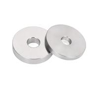 304 Stainless Steel M2 M3 M4 M5 M6 M7 M8 Smooth Extra Thick Washers Enlarged Gasket Flat Washers 3mm 4mm 5mm 6mm 8mm Thick(M6x30x4mm 2pcs)