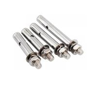 304 Stainless Steel M6 M8 M10 M12Expansion Bolt Screw Anchor Sleeve Concrete Rod Wall Fastener Self-Tapping Nail Hex Socket Bolt(M10x150)
