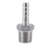 304 Stainless Steel Male Thread Pipe Fitting Barb