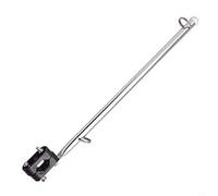 304 Stainless Steel Marine Boat Flag Pole Holder for 7/8-1 Inch Tubing