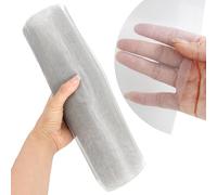 304 Stainless Steel Mesh, 30 Mesh Wire Mesh Roll, 12'' x 80'' Screen Mesh, Cat Proof Window Screen, Rodent Screen, Fine Metal Mesh, Sturdy for Vent Not Easy Falling Off Never Rust and Heat Resisting