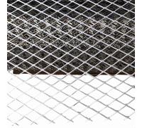 304 Stainless Steel Mesh Screen, diamond-pattern wire mesh | Rustproof and Heat Resisting Woven Wire Mesh, Easy to Cut for Vent, Window Screen, Rodents(1x10m,1.2mm(12*25mm))