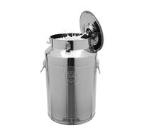 304 Stainless Steel Milk Can - Airtight Food Storage Container for Liquid & Dry Goods, Ideal for Kitchen, Farm & Commercial Use, 88L/23.3gal