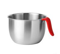 304 Stainless Steel Mixing Bowl with Handle for Baking Salad Prep Mixing Sauce Dressing and Serving Ready to Eat Foods (1)