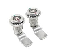 304 Stainless Steel MS816 Telescopic Locking Distribution Box Electric Cabinet Train Subway Automobile Mechanical Box Tongue 1Pcs(Triangle)