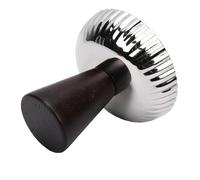 304 Stainless Steel Multifunctional Ice Cream Cup with Wooden Base for Desserts, Fruit, Hotel Parties (Striped Style)