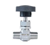 304 Stainless Steel Needle Solenoid Valve - External Thread for Water, Oil, Gas - High Pressure, Durable Devise 1pc(3/8 in)