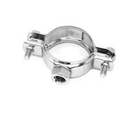 304 Stainless Steel nut Fixing Bracket PVC Pipe clamp Bracket Water Pipe clamp M8(Inside diameter168)
