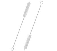 304 Stainless Steel Nylon Bristles Straw Cleaner Brush