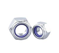 304 Stainless Steel Nylon Insert Hexagonal Lock Nut, M3-M36/American/fine/coarse Thread, Equipped With Sealing Rubber Cap(M16*1.5(5pc)-304SSFT)