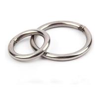 304 Stainless Steel O-Rings - Multi-Purpose Welded Rings for Pets, Fishing, and Hanging Accessories - Various(M4x30(2pcs))