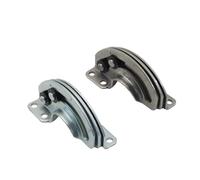 304 Stainless Steel Or Galvanized Iron Concealed Sliding Hinge with 180 Degree Limit Switch 1Pcs(Iron180 Degree)