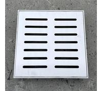 304 Stainless Steel Outdoor Drain Cover 30cmx30cm for Yard, Sewer, Garage - Square Drain Grate for Drain Covers Outdoor 10x10 15x15 20x20 25x25 30x30 40x40 50x50 60x60 Cm