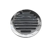 304 Stainless Steel Outdoor Rain Cap Windshield Insect Net Range Hood Exhaust Pipe Bathroom Exterior Wall Outlet Cover(100mm(4inch))