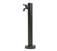 304 Stainless Steel Outdoor Water Tap Freestanding Hydrant Column with Faucet Durable Irrigation Source for Garden or Farm (60cm)