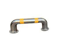 304 Stainless Steel Parking Stopper, U-Shaped Anti-Collision Barrier for Parking Lots, Subways, Bumper Blocker and Protection Guardrail
