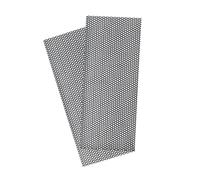 304 Stainless Steel Perforated Mesh Sheet Air Brick Covers - Pest-Resistant Vent Protection (100mm x 250mm 2 Pack)