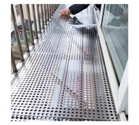304 Stainless Steel Perforated Sheet,80/85/90/95/100cm Wide Window Pads Decorative Screen Mesh Plate,0.1mm Thick Metal Meshes(95x400cm)