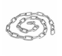 304 Stainless Steel Pet Chain Dog Drive Ring Outdoor Clothesline Swing Lift Activity Leash for Gate Door,Lift Chains(2.5mm,3m Length)