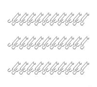 304 Stainless Steel Photovoltaic Hook Clamp for Solar Panel Mounting - Dual-Cable Suspension, Rust-Resistant PV Wire Clip with Anti-(33MM)