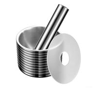 304 Stainless Steel Pill Crusher Designed for Mortar and Pestle Use to Grind Pills and Herbs Smoothly