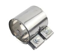 304 Stainless Steel Pipe clamp Round Pipe Fastening Fittings Strong Butt Fitting General Hoop Length 88mm(63mm)